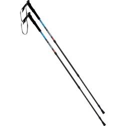 Elbrus TREKKING POLES POKARA BLUE/ORANGE 62-135