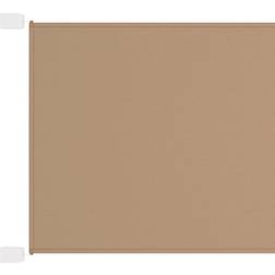 vidaXL Auvent Vertical Ecran de Protection Taupe 100x360 cm Tissu Oxford