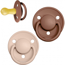 Bibs De Lux Latex Woodchuck/Blush 2 pack Flera storlekar