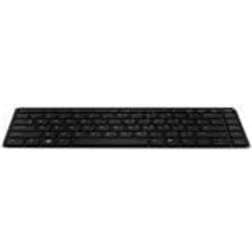 HP Norwegian Keyboard Schwarz