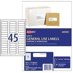 Avery Copier/Laser Label 100pk