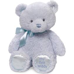 Gund My First Teddy Blue 38cm