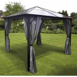 Glendale Peninsula Polycarbonate Gazebo 4m 3m