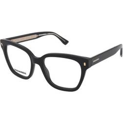 DSquared2 D2 0025 807 De Vue Femme Noires (Seulement Monture)