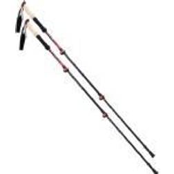 Elbrus TREKKING POLES KATMANDU RED/BLACK 62-135