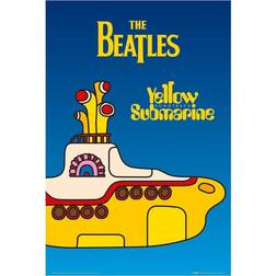 The Beatles Yellow Submarine Cover Poster Poster