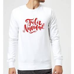 Feliz Navidad Sweatshirt White