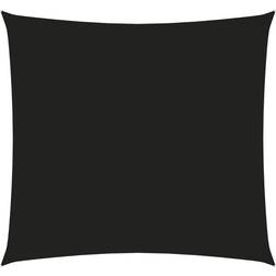 vidaXL Parasole a Vela in Tela Oxford Quadrato 4,5x4,5 m Nero 450cm