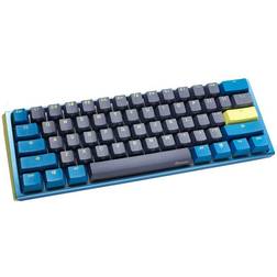 Ducky One 3 Daybreak Mini Tastiera Gaming USB Tedesco Nero Blu Verde