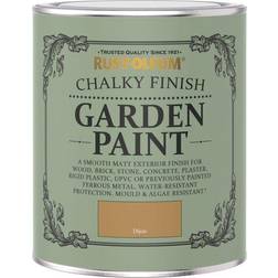 Rust-Oleum Chalky Garden Paint Dijon Wood Paint Yellow 0.75L