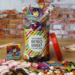 Very Personalised Retro Sweet Jar