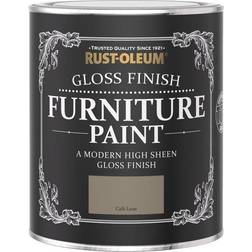Rust-Oleum Gloss Paint CafÉ Luxe 750Ml Wood Paint Yellow 0.75L