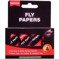 Rentokil Flypapers 4 Pack