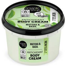 Organic Shop Body Cream Matcha & Basil