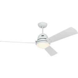 CasaFan Ventilateur De Plafond Libeccio 4 Pales 142 cm x 485 mm Blanc Mat