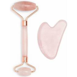 Zoë Ayla Rose Quartz Roller & Gua Sha