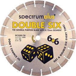 Spectrum DCX Double Six 125x22.2mm Diamond Blade (DCX125/22)