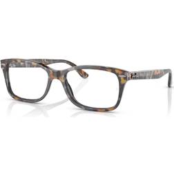 Ray-Ban Cadres optiques Rx5428 col. 8173 Unisexe CarrÃ Gris