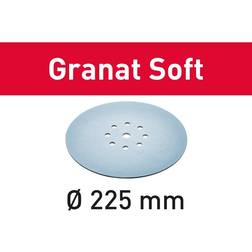 Festool Sliprondell Granat Soft 225mm StickFix P240 25-pack