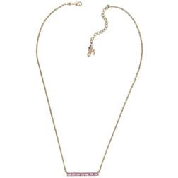 Adore Women's Necklace - Gold/Pink