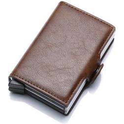 24.se RFID Wallet with Pop-up - Dark Brown