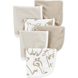 Carter's Baby Wash Cloths 6-pack