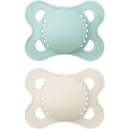 Mam Original Matte Pacifier 2-Pack, 0-6 M