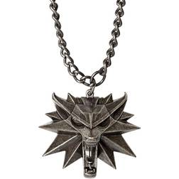 Jinx The Witcher 3 White Wolf Medallion LED Necklace