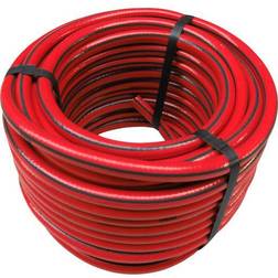 Worker Armeret PVC Slang 3/4" Svart/röd