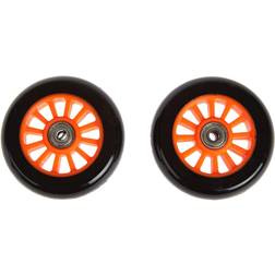 My Hood Set of Wheels 100 mm Black/Orange