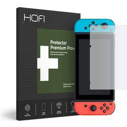 Hofi Switch Glass Pro+ Skærmbeskyttelse - Case Friendly - Gennemsigtigt