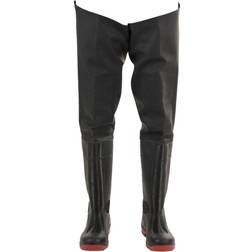 Amblers Safety Rhone Waterproof Thigh Waders (6 UK) (Black/Red)