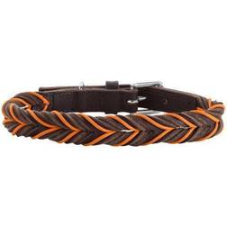 Hunter Halsbånd Solid Education Cord 50/S-M, Brun/Orange