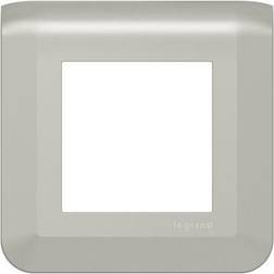 Legrand Plaque Mosaic Classique 2 Modules Aluminium