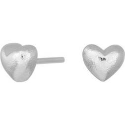 Nordahl Andersen Shape Rodinerat Stiftörhängen - Silver