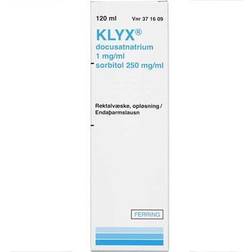 Klyx rektalvæske 1+250 mg/ml