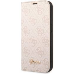 Guess iPhone 14 Etui 4G Logo Lyserød