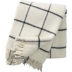 Klippan Yllefabrik Ullpläd Vinga Filt Beige (200x130cm)