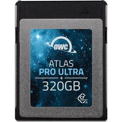 OWC 320 GB Atlas Pro Ulra högpresterande CFexpress typ B-minneskort, professionell kvalitet, CFX-media med hög kapacitet med supersnabb RAW-bild och video i upp till 8K videoinspelning av biokvalitet