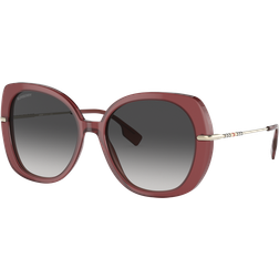 Burberry 55mm Cat Eye Bordeaux