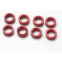 Traxxas Spacers Aluminium Red (8)