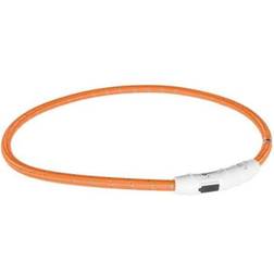 Trixie Aro Con Luz Flash USB Naranja L-XL