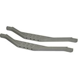 Traxxas Chassis braces, lower (2) (grey)