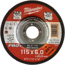 Milwaukee SG 27 PRO Kapskiva 115x6 mm