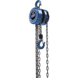 Scheppach 4907401000, Ketjutalja, 1000 kg, 3 m, Sininen, Metallinen, Metalli