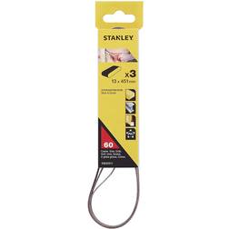 Stanley Tools Fingerslipband 13x451mm K60 3-pack
