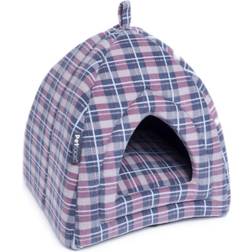 Joules Clothing Check Cat Igloo Bed