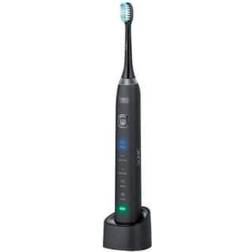 Teesa sonic black tsa8015 brosse à dents électrique 5 programmes de nettoyage noir