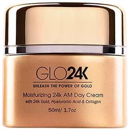 GLO24K Fuktgivande dagskräm med guld, anti-åldrande vitaminer, kollagen