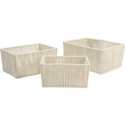 Dkd Home Decor Korg set Beige Korg 30cm